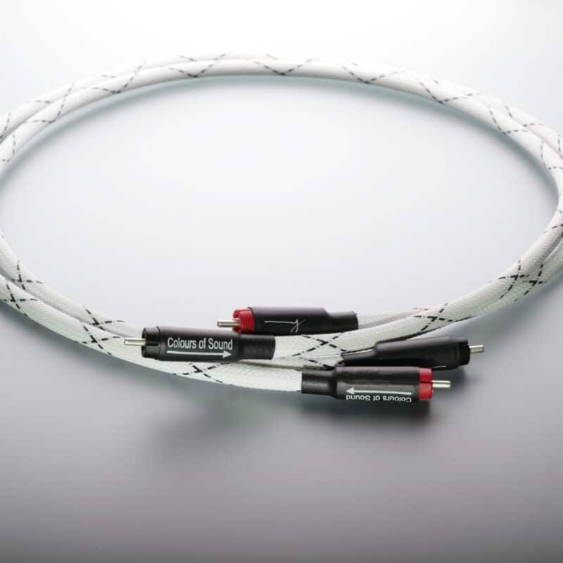 COS Cinchkabel Silber