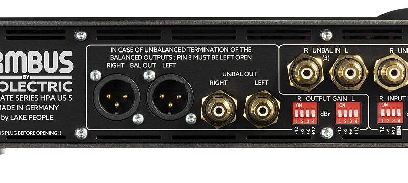 Niimbus_HPA_US5_Pro Rückansicht Kopfhörerverstärker