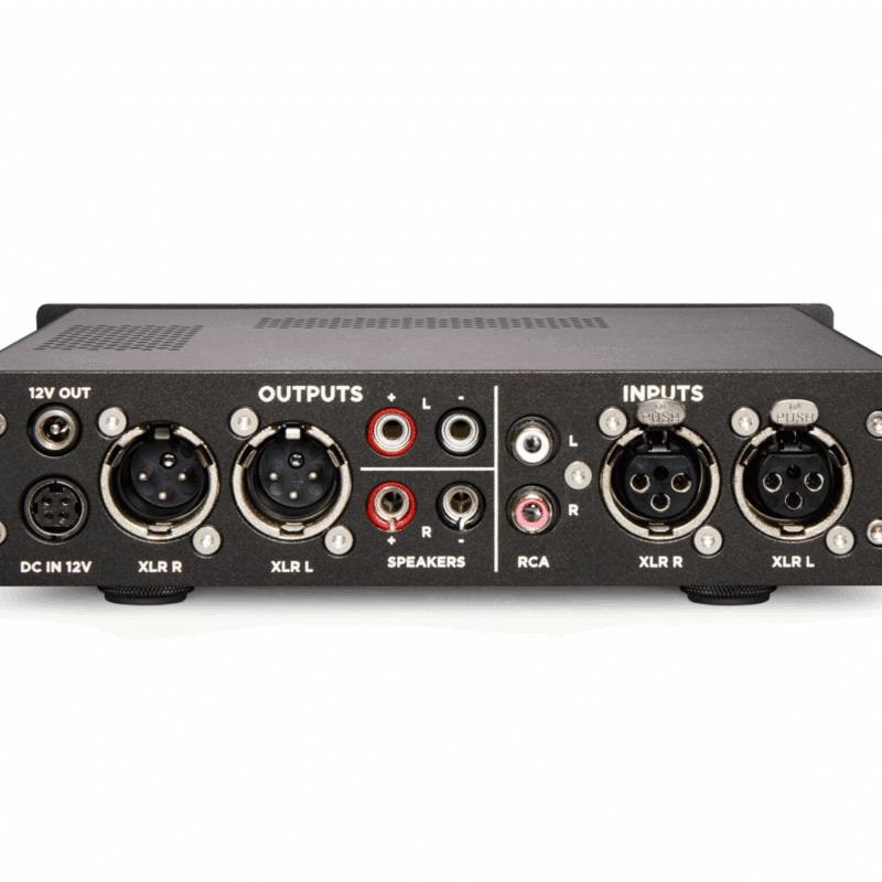 Chord Alto headphone amp rear