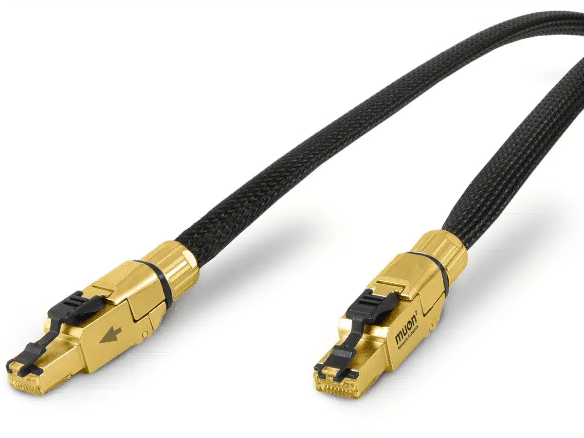 High-End Streaming-Kette aufbauen: vier Beispiele von Oberklasse bis Referenz 18 Network Acoustics Muon2 Streaming Cable – Ethernet-Kabel